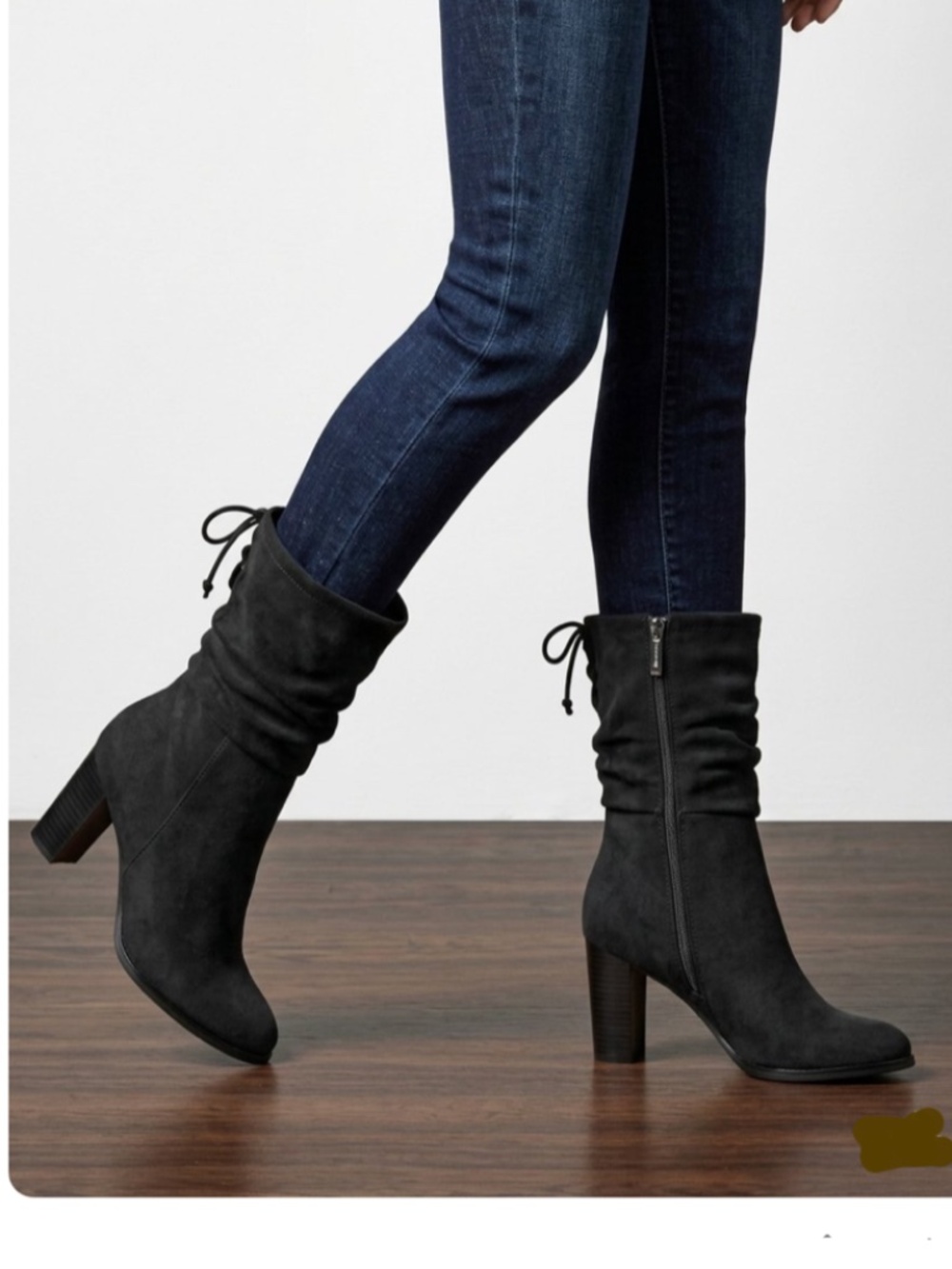 BLONDO Ella Suede Waterproof Heeled Boots